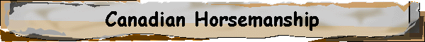 Canadian Horsemanhip